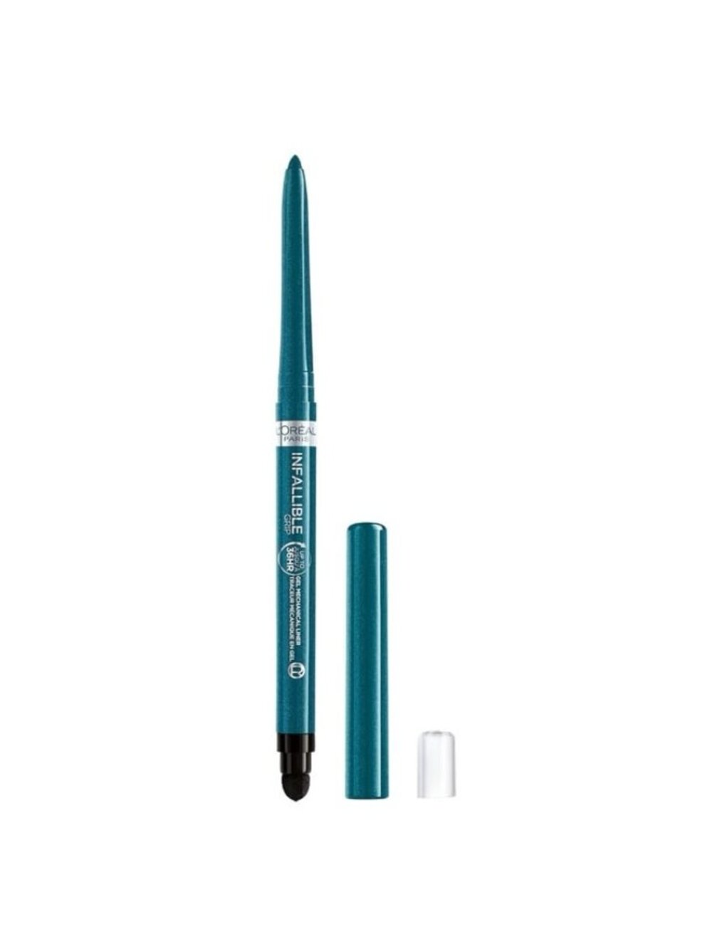 L'Oreal Paris Infallible Grip Mechanical Gel Eyeliner Pencil, Smudge-Resistant,